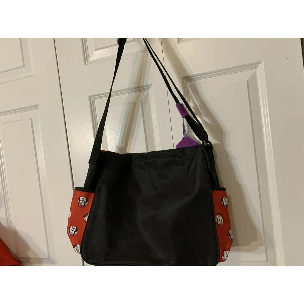 Disney Minnie Mouse Mickey Daisy Donald Pluto Baby Girl Shoulder Tote Diaper Bag